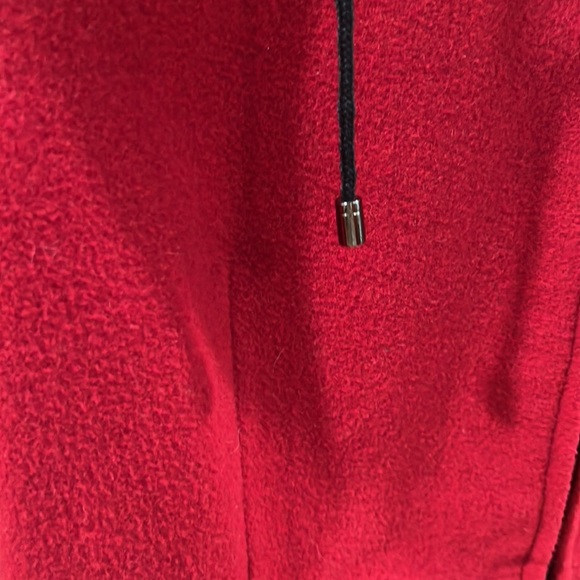 FLEET STREET LTD. Red Wool Blend Coat. Size Medium - Picture 8 of 13